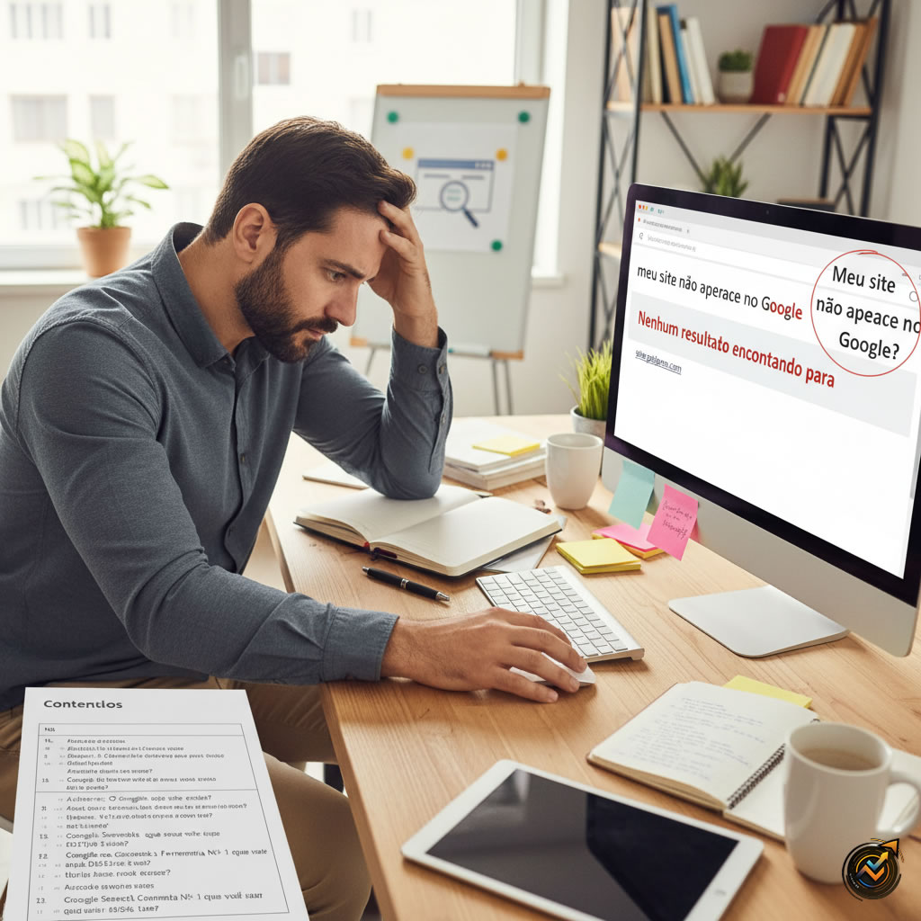 Meu site não aparece no Google