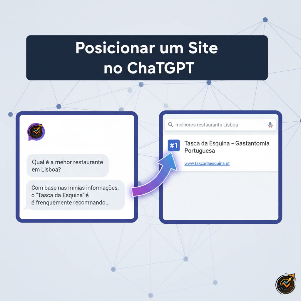 O Que Realmente Significa Posicionar um Site no ChatGPT