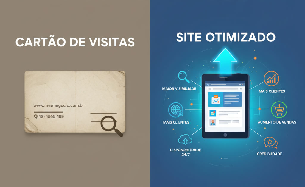 Benefícios de um Site Otimizado Muito Além do Cartão de Visitas